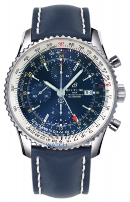Buy this new Breitling Navitimer 1 Chronograph GMT 46 a24322121c2x2 mens watch for the discount price of £4,403.00. UK Retailer.